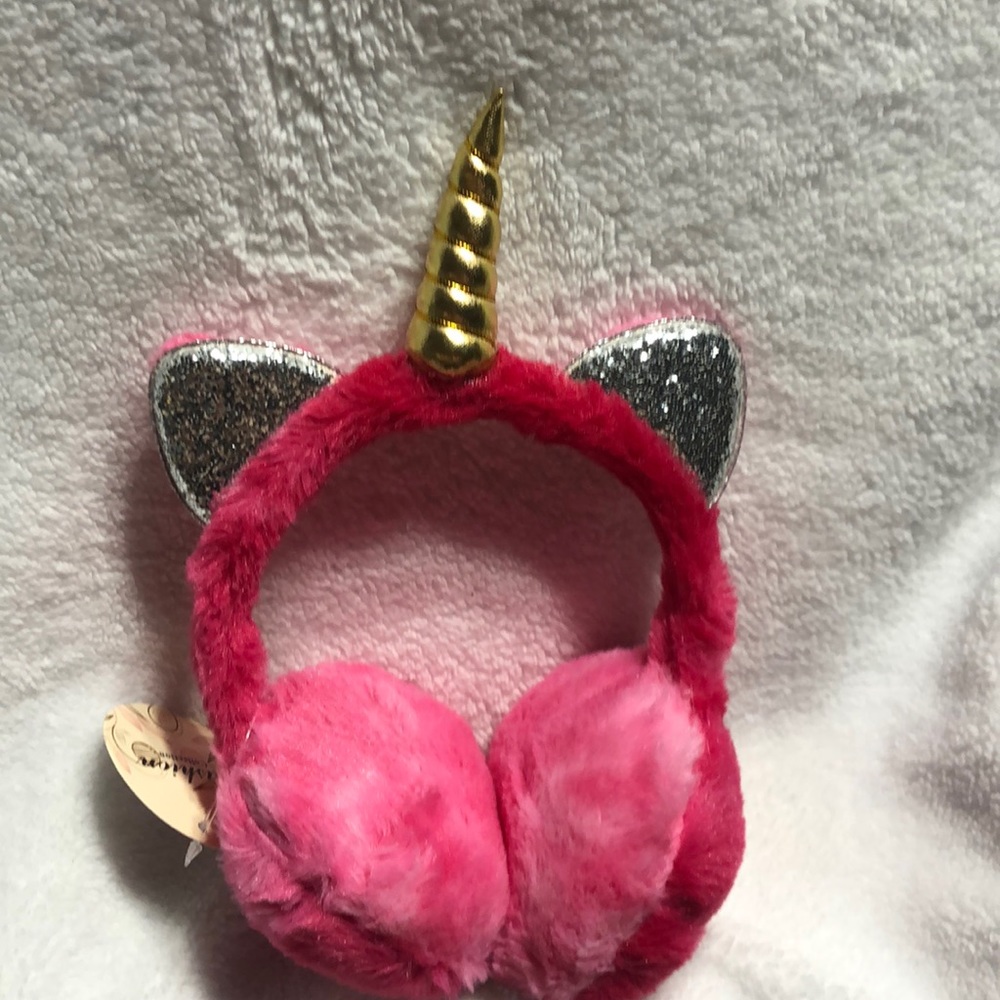 Unicorn earmuffs new boutique item